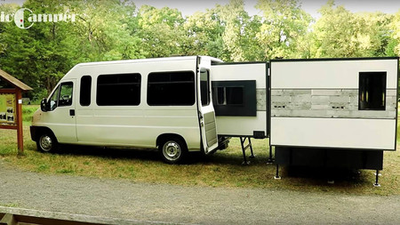 Con la ioCamper pliega tu apartamento de bolsillo en una furgo y llevátelo donde quieras