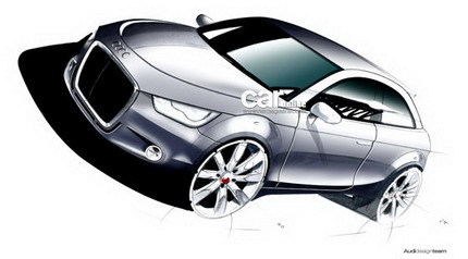 Audi A1: los bocetos oficiales