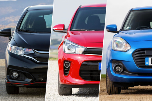 ¿Cuál me llevo? Honda Fit vs. KIA Rio vs. Suzuki Swift