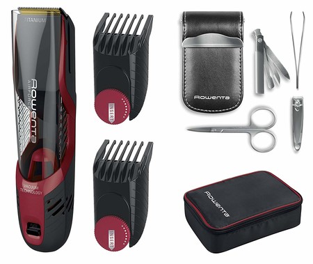 Por 52,99 euros podemos hacernos con el cortapelos Rowenta Air Force Ultimate TN9310 en la semana del Black Friday de Amazon