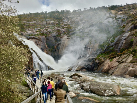 Ézaro, una espectacular cascada sobre el Atlántico