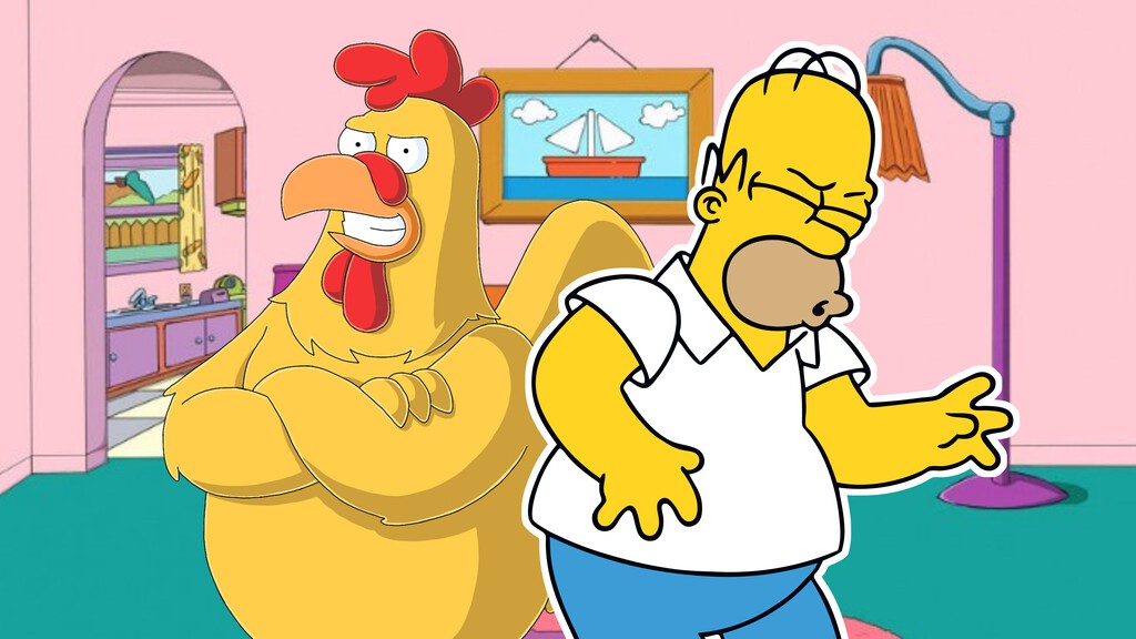 ¿El pollo Padre de familia es Homer Simpson? No hay pruebas, pero hay teorías muy interesantes al respecto
