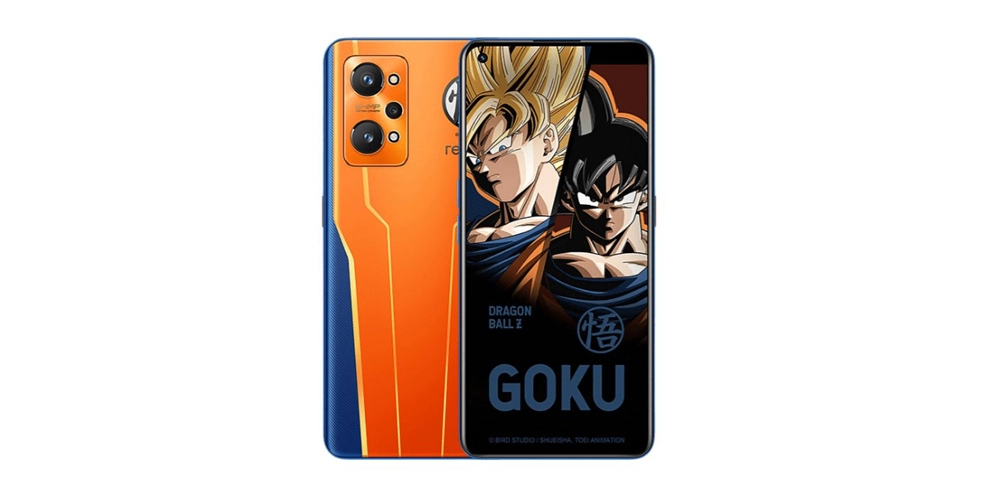 モバイル - realme GT Neo 3T、ドラゴンボール、256 GB、8 GB RAM、6.62 インチ FHD+、Snapdragon 870、5000 mAh、Android 12