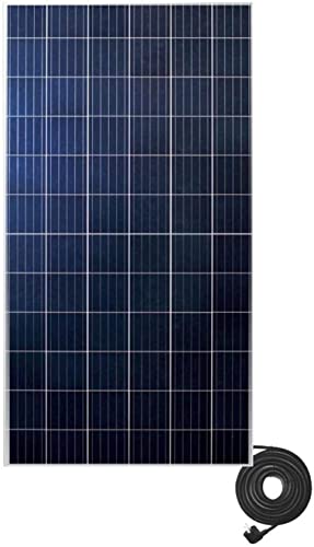 SunneSolar Kit Panel Solar Monocristalino Plug&Play 510W + Micro Inversor Enphase + 3mt Cableado 
