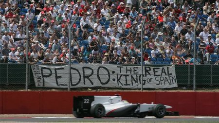 GP de Gran Bretaña 2010: Un alerón trasero roto deja a Pedro de la Rosa sin puntos