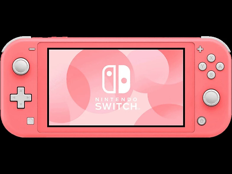 Consola Nintendo Switch Lite, Portátil, Controles integrados, Coral