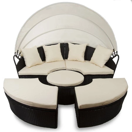 Sofá de jardín con toldo rebajado en Ebay, ahora por sólo 299 euros y envío gratuito 