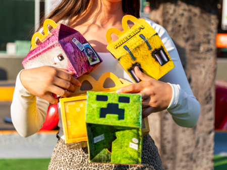 Cajita feliz de Minecraft