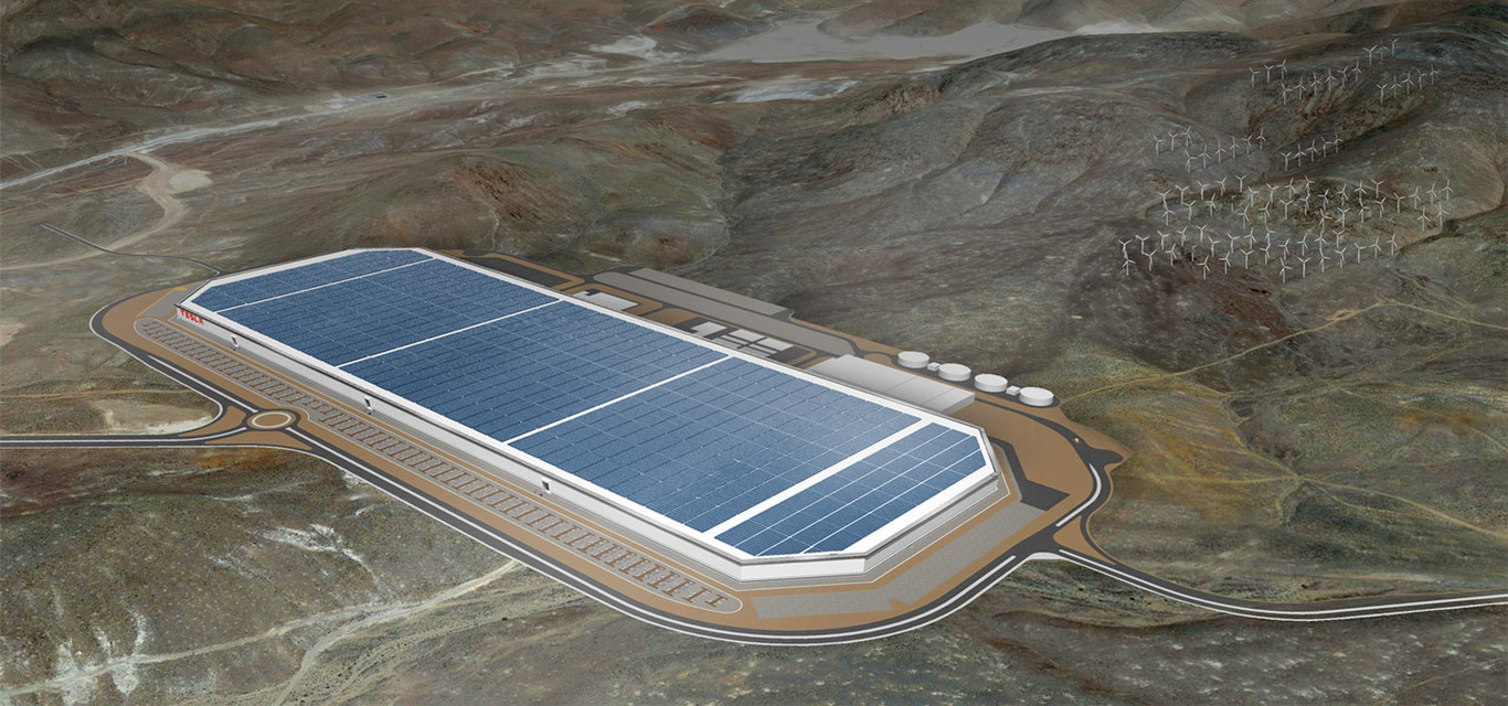 Los "giganúmeros" de la Tesla Gigafactory