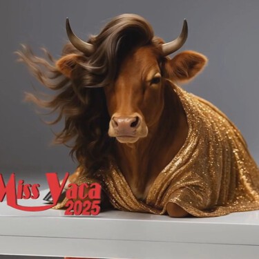 Como si el Grand Prix y Miss España tuvieran un hijo. Galicia tiene un certamen de belleza de vacas y se retransmite en TV