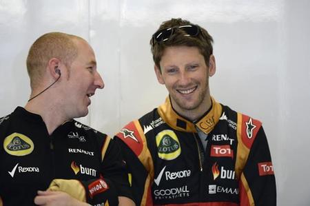 Gerard Lopez: "Grosjean podría quedar libre de contrato, pero no creo que haya cambios"