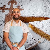 La tarta de Santiago está bien, pero empacha demasiado. El chef de un restaurante español en Chicago ha dado con la alternativa perfecta 