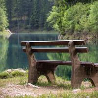 Lago Verde, el parque austriaco que "desaparece" bajo el agua cada primavera