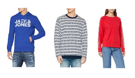 Chollos en tallas sueltas de jerseys y sudaderas de marcas como Levi's, Reef, Pepe Jeans o Jack & Jones por 20 euros o menos en Amazon