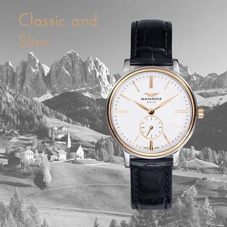 Classic and Slim de Sandoz, un reloj por el que nunca pasará el tiempo