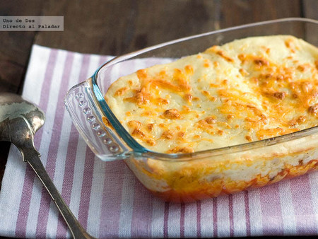 Canelones de pollo y portobello, receta de aprovechamiento