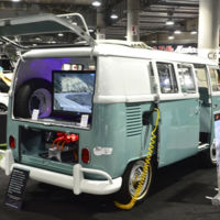 Puristas, tapaos los ojos: esto es una Volkswagen T1 ¡eléctrica!