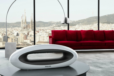Teléfono DECT Philips Mira, una obra de arte elíptica