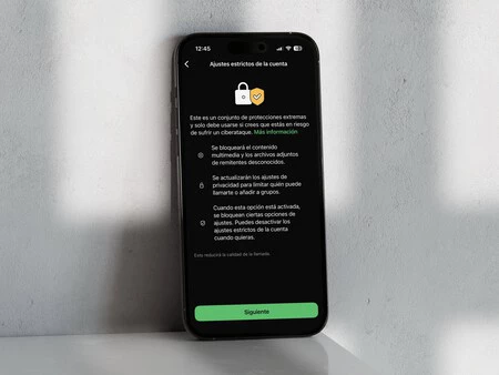 Ajustes Estrictos De La Cuenta