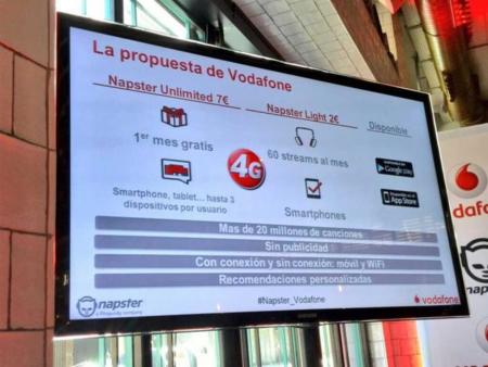 Los clientes de Vodafone disfrutarán música en streaming con Napster Unlimited y Napster Light