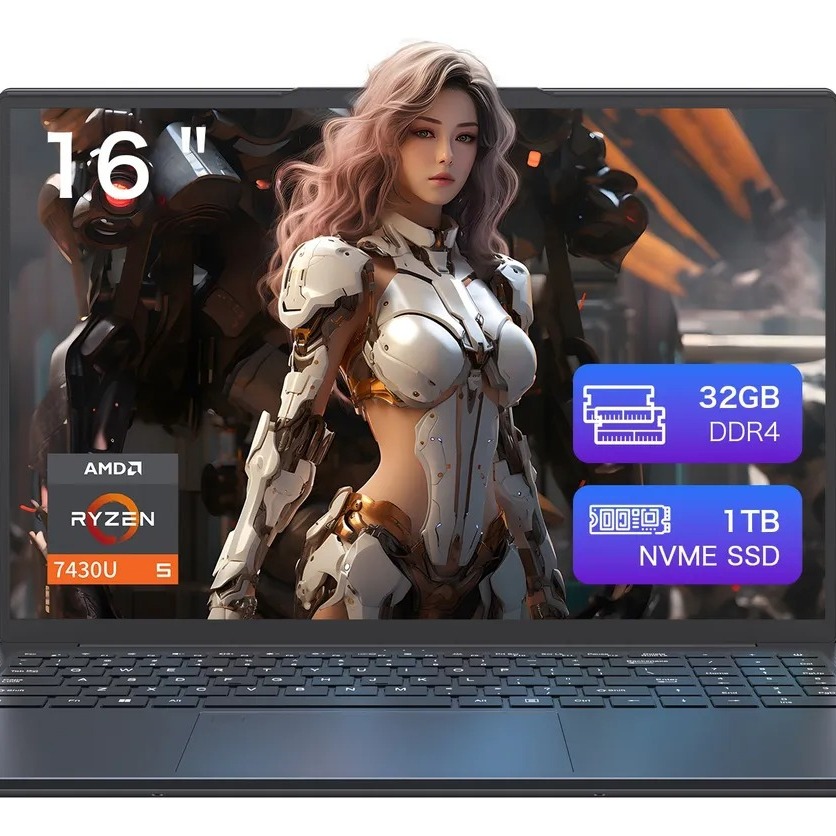 Laptop Auusda de 16 pulgadas