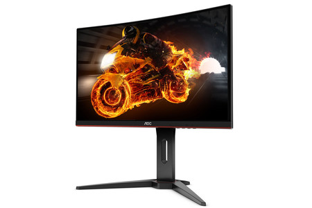AOC presenta un nuevo monitor gaming QHD, es el CQ32G1, llega con 31,5 pulgadas, panel curvo y AMD FreeSync