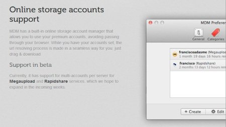 MDM, la alternativa a jDownloader para Mac