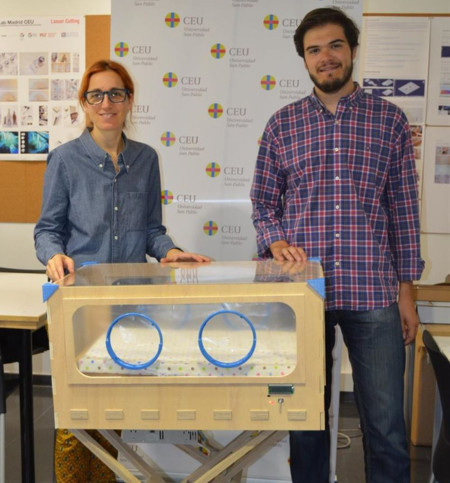 Un madrileño diseña una incubadora de bajo coste para países en vías de desarrollo