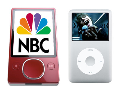 La NBC elije el Zune de Microsoft porque Apple no quiere filtros de copyright en sus iPod