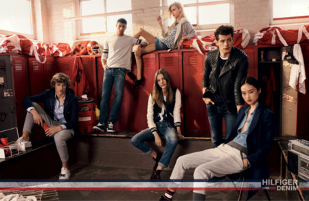 La campaña de Hilfiger Denim para el otoño-invierno 2015/2016 nos devuelve al instituto