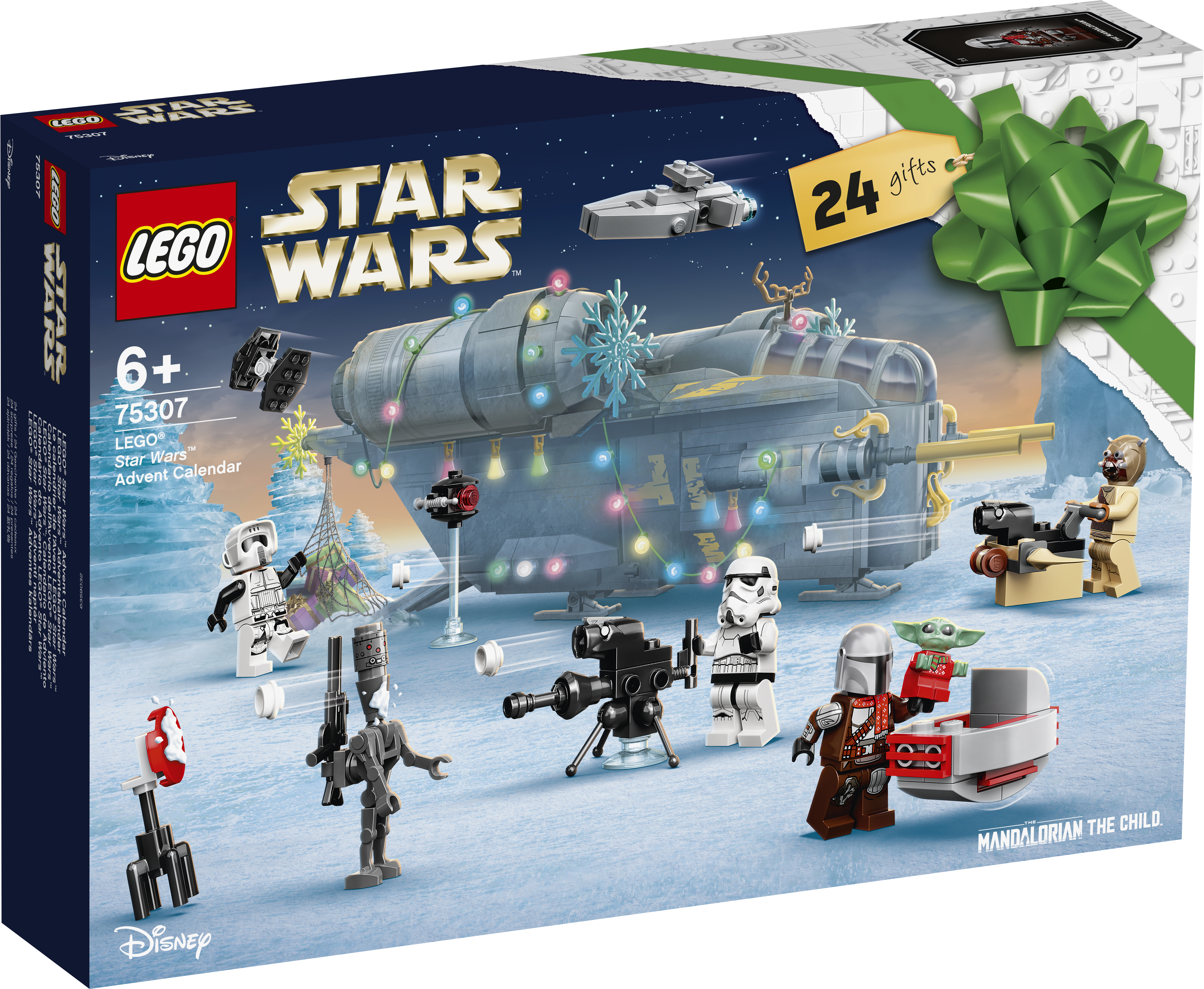 Calendario Lego de star wars con 24 mini fuguritas