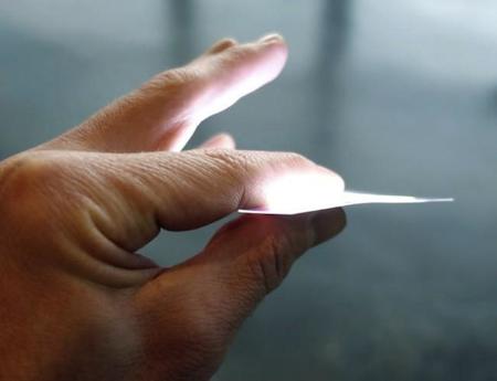 ¿La luz LED más delgada del mundo?