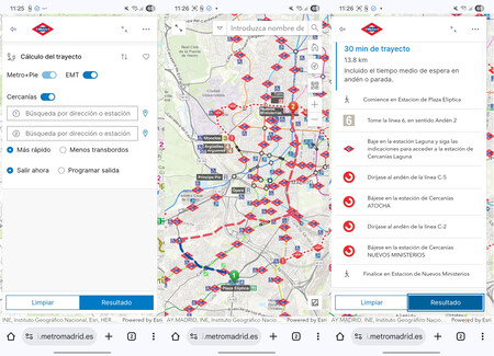 Calculador Ruta Metro 02