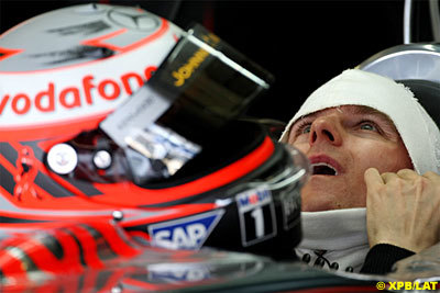 Gené alucina con el 'famoso botón' del McLaren