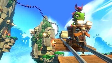 El multijugador de Yooka-Laylee se deja ver en un minijuego de carreras de karts