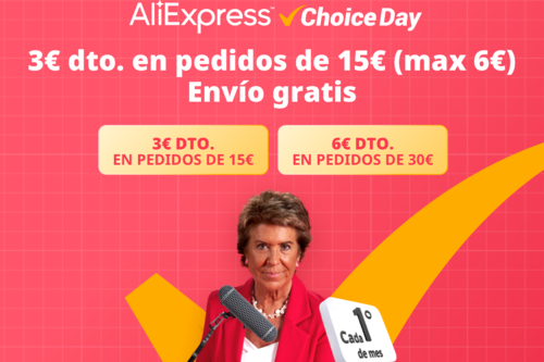 Arranca el Choice Day en AliExpress: rebajas de hasta el 70% en dispositivos Lenovo, Xiaomi y muchos más  