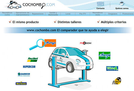 Cochombo, el primer comparador de precios de talleres