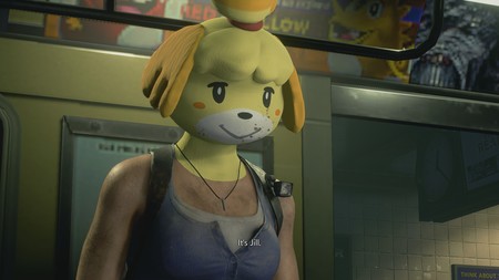Con este mod de Resident Evil 3 podemos dar un toque más amigable al juego al cambiar la cabeza de Jill por la de Canela, de Animal Crossing