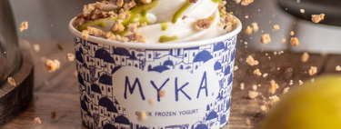 El helado de yogur griego que está arrasando en la CDMX: Mika, el gigante de su tipo