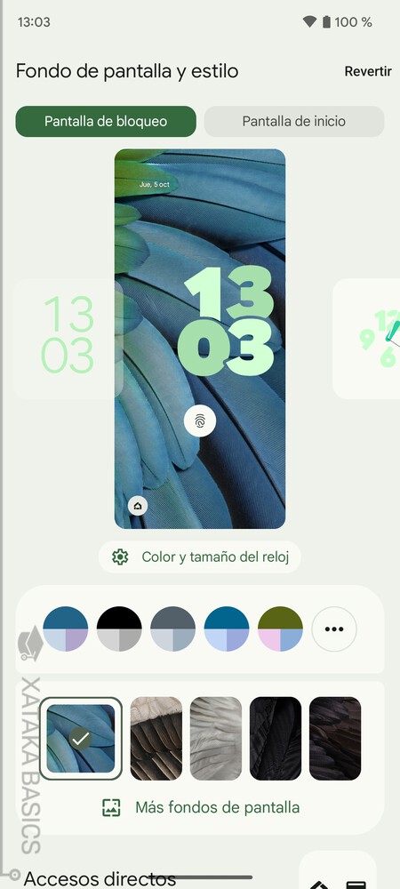 Cómo poner el tiempo en la pantalla de los móviles Android