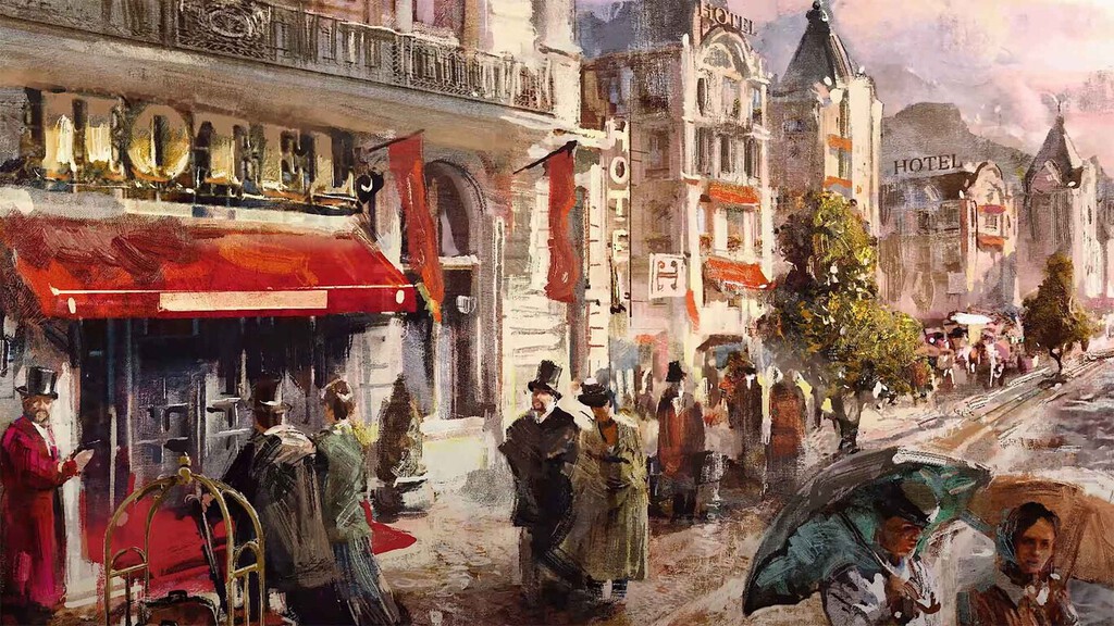 Cómo pasé de destilar alcohol con patatas a ser el tiburón del turismo de lujo con hoteles y restaurantes: una historia de Anno 1800 Cómo pasé de destilar alcohol con patatas a ser el tiburón del turismo de lujo con hoteles y restaurantes: una historia de Anno 1800