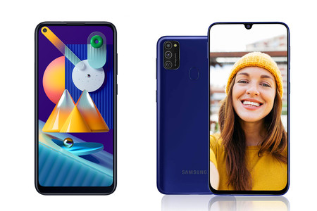 Samsung Galaxy M21 y M11 se dejan ver en imágenes: uno con notch, el otro con perforación en la pantalla