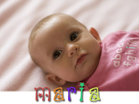 Los nombres más utilizados en España: María