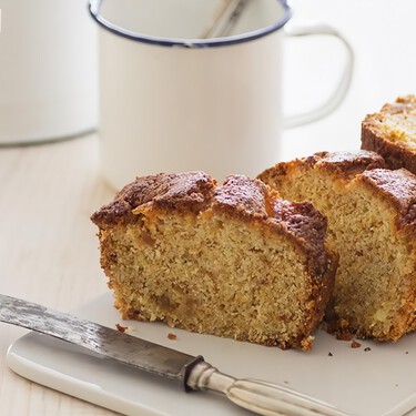 Bizcocho integral con mermelada de naranja. Receta