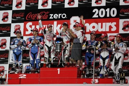 Podium 8 Horas Suzuka