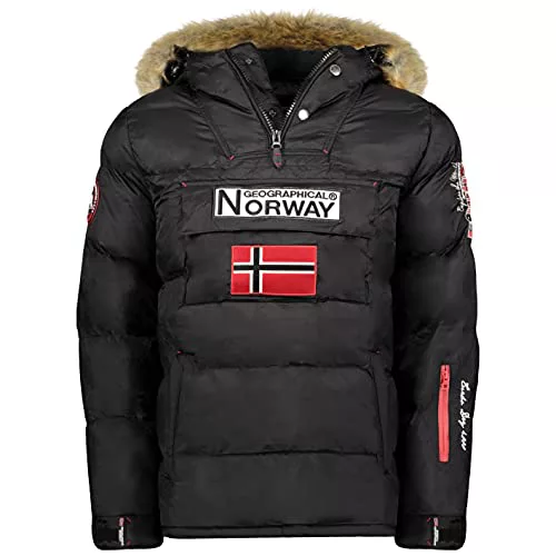 Geographical Norway Chaqueta de hombre BOKER NEGRO