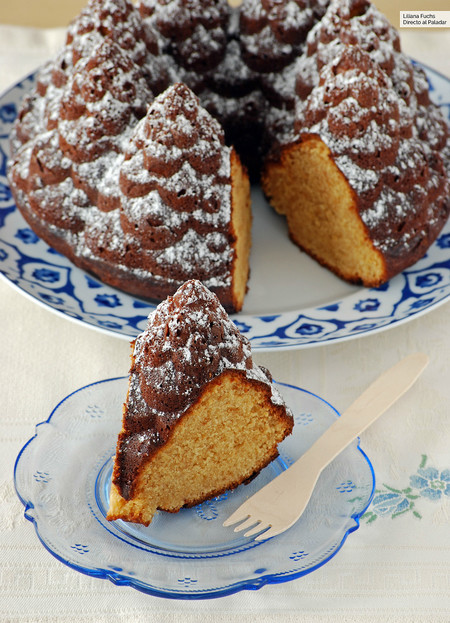 Bundt Cake de Turrón de Jijona. Receta de aprovechamiento