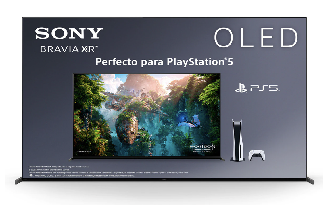 TV OLED 139,70 cm (55") Sony XR-55A90J BRAVIA XR , Google TV, 4K HDR, XR Cognitive Processor, XR Triluminos Pro, Hands-Free Voice Search