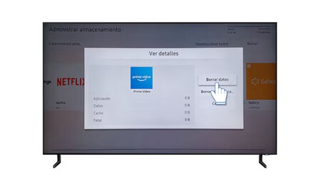 Borrar datos y caché