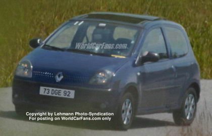 Renault Twingo II, primera foto espía